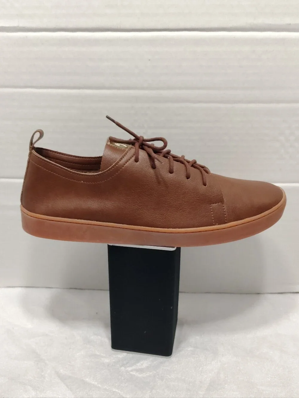 Ahimsa Andy Dark Olive, Men's # 13 US Vegan Leather, Slip Resistant, Waterproof